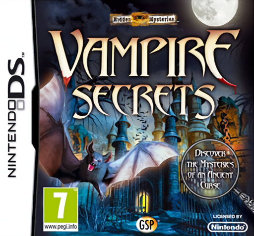 Download Hidden Mysteries – Vampire Secrets (Europe) (En,Fr,Nl) Nintendo DS ROM