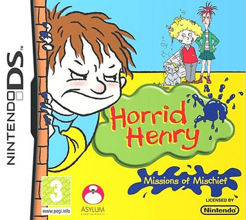 Download Horrid Henry – Missions of Mischief (Europe) (En,Fr,De,Es,It) (Rev 1) Nintendo DS ROM
