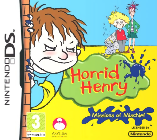 Download Horrid Henry – Missions of Mischief (Europe) (En,Fr,De,Es,It) Nintendo DS ROM