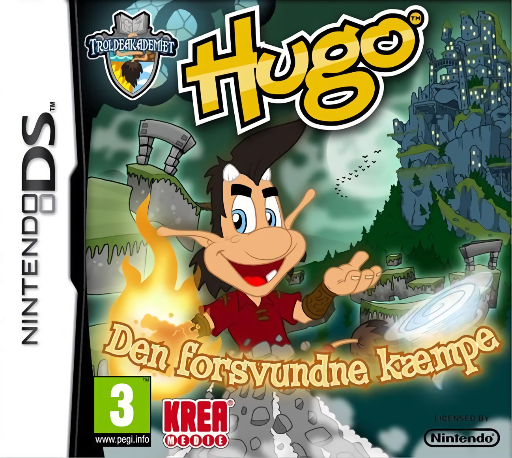 Download Hugo – Den forsvundne Kaempe (Denmark) Nintendo DS ROM
