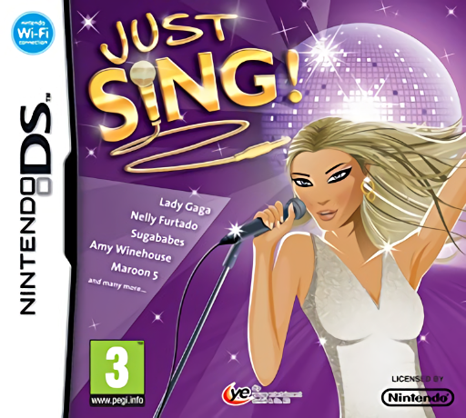 Download Just Sing! (Europe) (En,Fr,De,Nl) (Rev 1) (NDSi Enhanced) Nintendo DS ROM
