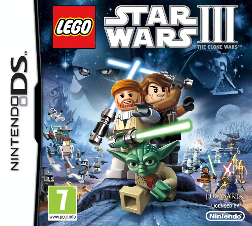 Download LEGO Star Wars III – The Clone Wars (Europe) (En,Fr,De,Es,It,Da) Nintendo DS ROM