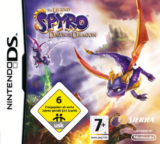 Download Legend of Spyro, The – Dawn of the Dragon (Europe) (En,Fr,De,Es,It,Nl) Nintendo DS ROM