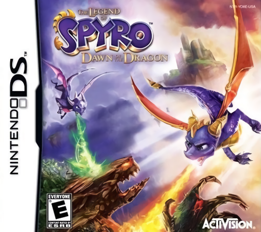 Download Legend of Spyro, The – Dawn of the Dragon (USA) (En,Fr,De,Es,It,Nl) Nintendo DS ROM