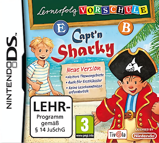 Download Lernerfolg Vorschule – Capt’n Sharky (Europe) (De,Tr) Nintendo DS ROM