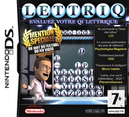 Download Lettriq – Evaluez Votre QI Lettrique (France) Nintendo DS ROM