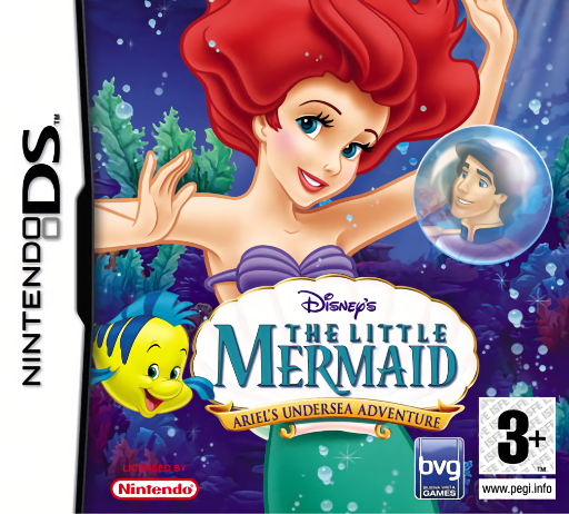 Download Little Mermaid, The – Ariel’s Undersea Adventure (Europe) (En,Fr,De,Es,It) Nintendo DS ROM