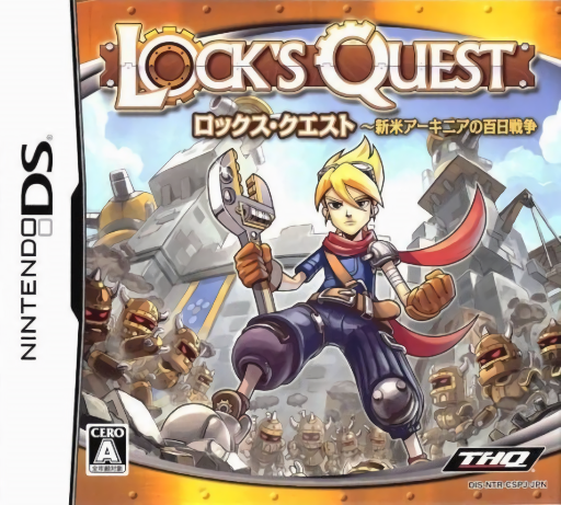 Download Lock’s Quest – Shinmai Archineer no Hyakunichi Sensou (Japan) Nintendo DS ROM