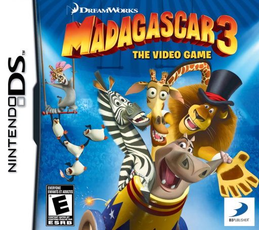 Download Madagascar 3 (USA) (En,Fr,Es) Nintendo DS ROM