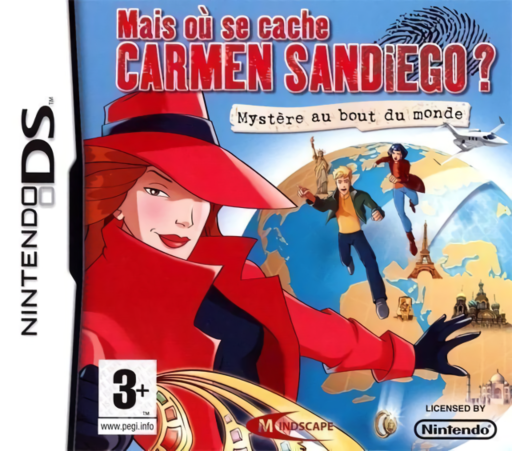 Download Mais Ou Se Cache Carmen Sandiego – Mystere au Bout du Monde (Europe) (En,Fr) Nintendo DS ROM