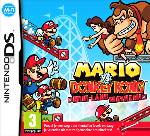 Download Mario vs. Donkey Kong – Mini-Land Mayhem! (Europe) (En,Fr,De,Es,It) (NDSi Enhanced) Nintendo DS ROM