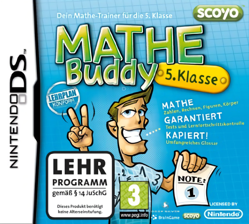 Download Mathe Buddy – 5. Klasse (Europe) (Fr,De,It) Nintendo DS ROM