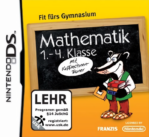 Download Mathematik 1.-4. Klasse – Fit fuers Gymnasium (Germany) Nintendo DS ROM