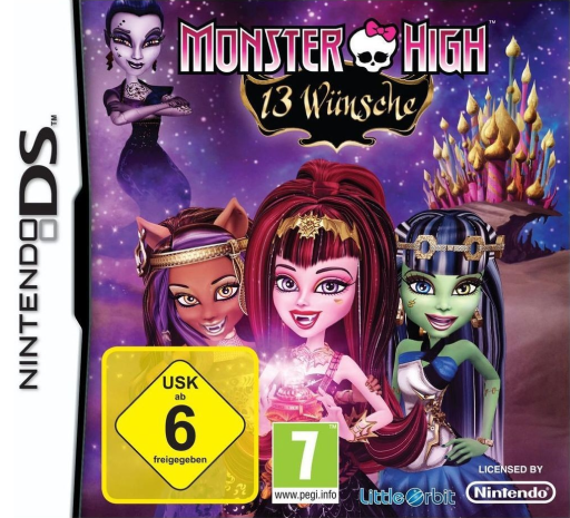 Download Monster High – 13 Wishes (Europe) (En,Fr,De,Es,It,Nl,Sv,No,Da,Fi) Nintendo DS ROM