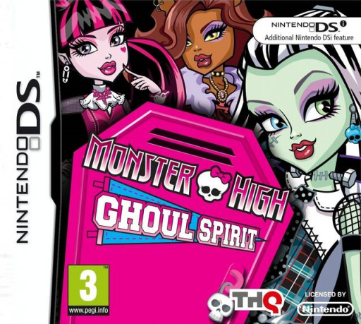 Download Monster High – Ghoul Spirit (Europe) (En,Fr,De,Es,It,Nl) (THQ) (NDSi Enhanced) Nintendo DS ROM
