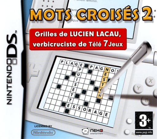 Download Mots Croises 2 (France) Nintendo DS ROM