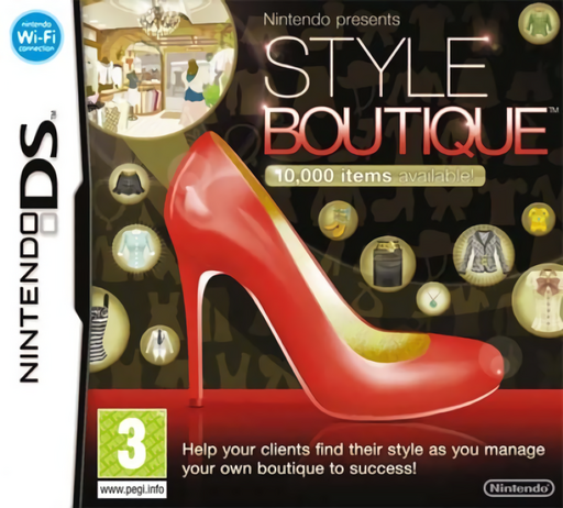 Download Nintendo Presents – Style Boutique (Europe) (En,Fr,De,Es,It) (Rev 1) Nintendo DS ROM