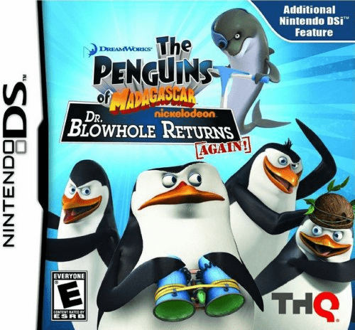 Download Penguins of Madagascar, The – Dr. Blowhole Returns Again! (Europe) (En,Fr) (NDSi Enhanced) Nintendo DS ROM