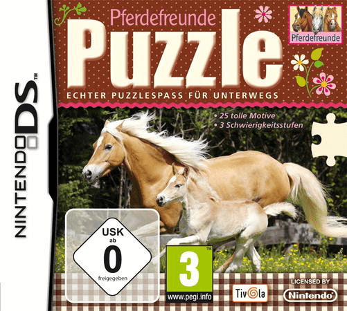 Download Pferdefreunde Puzzle – Echter Puzzlespass fuer Unterwegs (Europe) (En,Fr,De,Es,It) Nintendo DS ROM