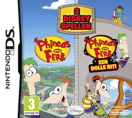 Download Phineas and Ferb – 2 Disney Games (Europe) (En,Fr,De,Es,It,Nl) (NDSi Enhanced) Nintendo DS ROM
