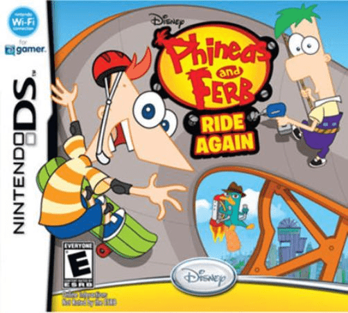 Download Phineas and Ferb – Ride Again (USA) (En,Es) (NDSi Enhanced) Nintendo DS ROM