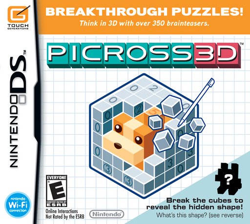 Download Picross 3D (USA) (En,Fr,Es) Nintendo DS ROM