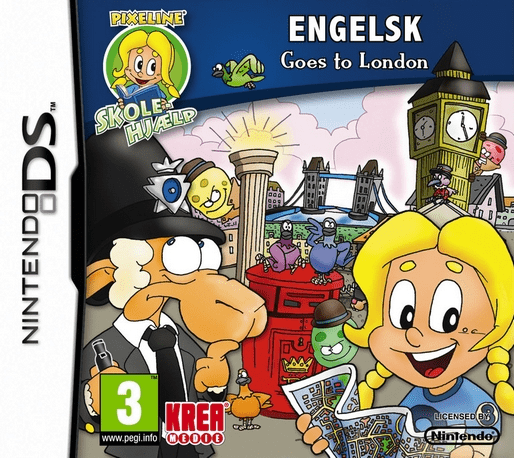 Download Pixeline – Skole-hjaelp – Engelsk – Goes to London (Denmark) Nintendo DS ROM