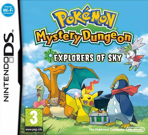 Download Pokemon Mystery Dungeon – Explorers of Sky (Europe) (En,Fr,De,Es,It) Nintendo DS ROM
