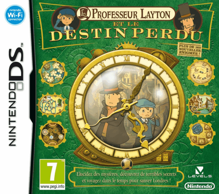 Download Professeur Layton et le Destin Perdu (France) Nintendo DS ROM