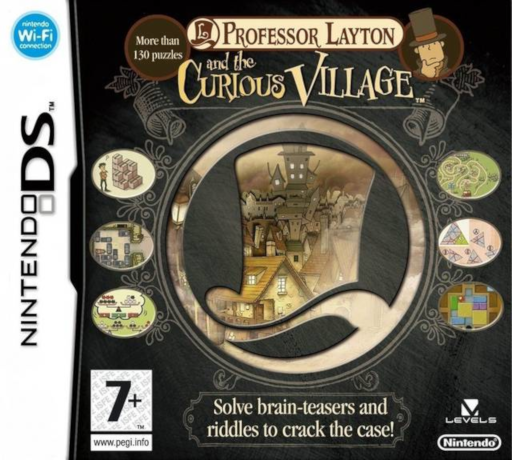 Download Professor Layton and the Curious Village (Europe) (En,Fr,De,Es,It) (Demo) (Kiosk) Nintendo DS ROM