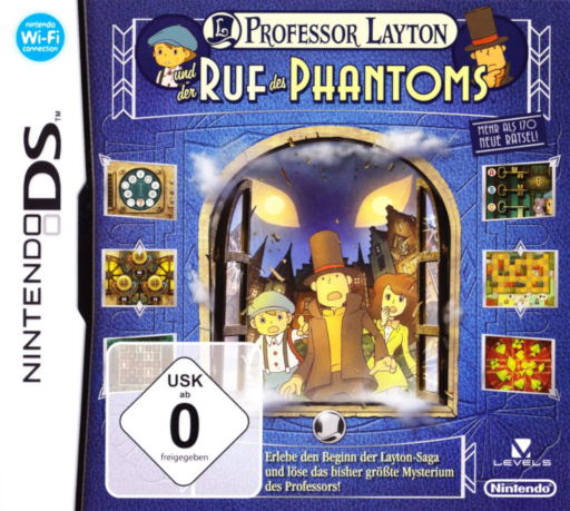 Download Professor Layton und der Ruf des Phantoms (Germany) Nintendo DS ROM