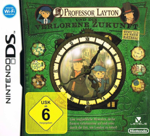 Download Professor Layton und die Verlorene Zukunft (Germany) Nintendo DS ROM