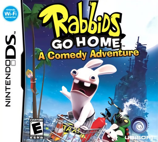 Download Rabbids Go Home – A Comedy Adventure (USA) (En,Fr,Es) (NDSi Enhanced) Nintendo DS ROM