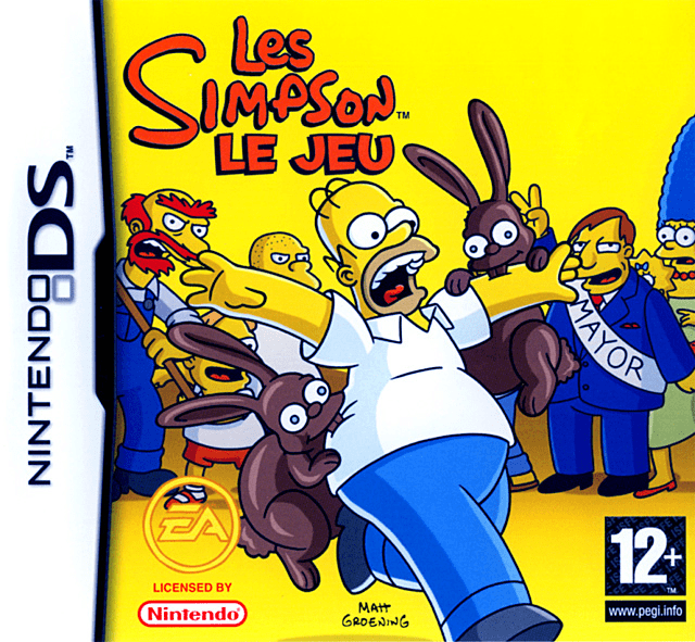 Download Simpson, Les – Le Jeu (France) Nintendo DS ROM