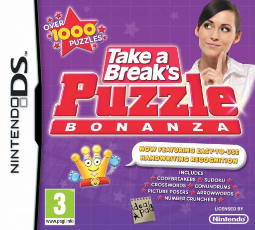 Download Take a Break’s Puzzle Bonanza (Europe) Nintendo DS ROM
