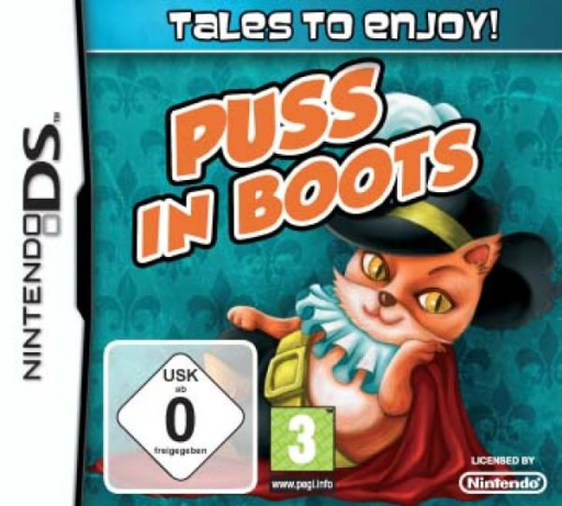 Download Tales to Enjoy! – Puss in Boots (Europe) (En,Fr,De,Es,It,Nl) Nintendo DS ROM