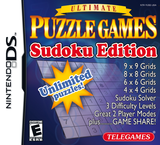 Download Ultimate Puzzle Games – Sudoku Edition (USA) Nintendo DS ROM