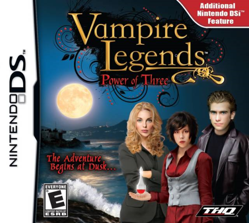 Download Vampire Legends – Power of Three (USA) (NDSi Enhanced) Nintendo DS ROM