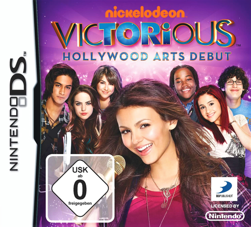 Download Victorious – Hollywood Arts Debut (Europe) (En,Fr,De,Es,It) Nintendo DS ROM