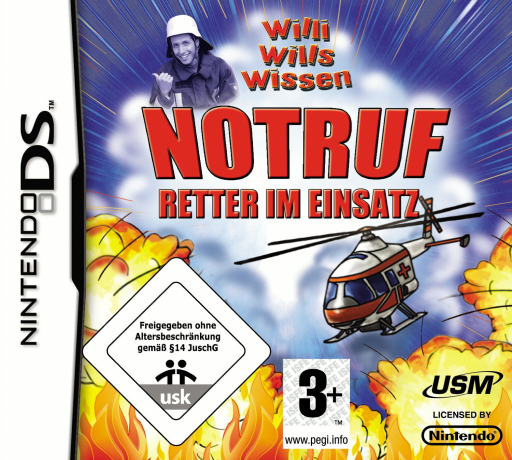 Download Willi Wills Wissen – Notruf – Retter im Einsatz (Germany) Nintendo DS ROM