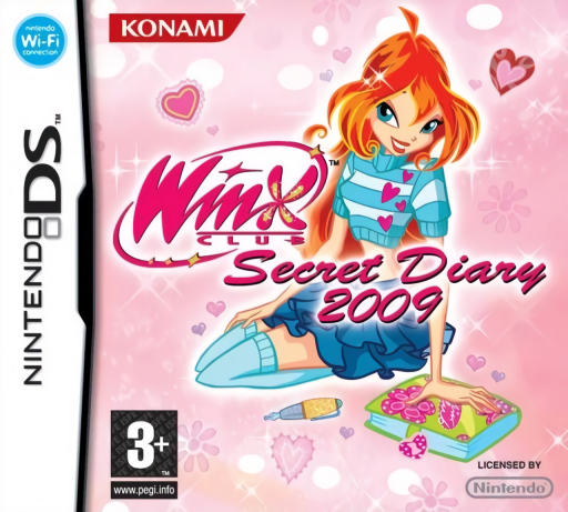 Download Winx Club – Secret Diary 2009 (Europe) (En,Fr,De,Es,It) Nintendo DS ROM