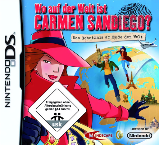 Download Wo auf der Welt Ist Carmen Sandiego – Das Geheimnis am Ende der Welt (Europe) (De,Es) Nintendo DS ROM