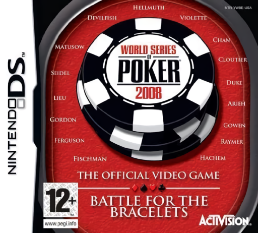 Download World Series of Poker 2008 – The Official Video Game – Battle for the Bracelets (Europe) Nintendo DS ROM