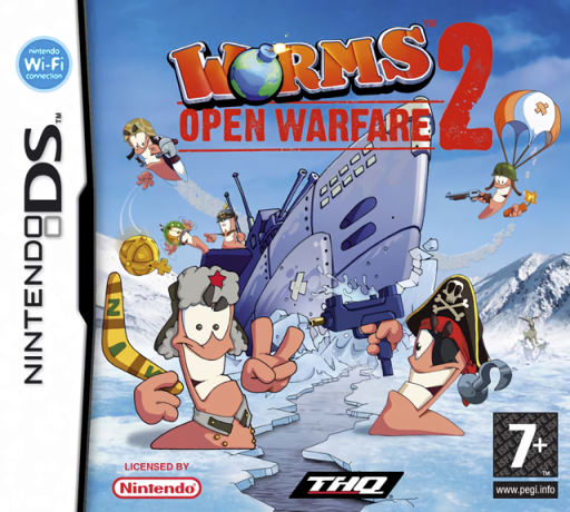 Download Worms – Open Warfare 2 (Europe) (En,Fr,De,Es,It) Nintendo DS ROM