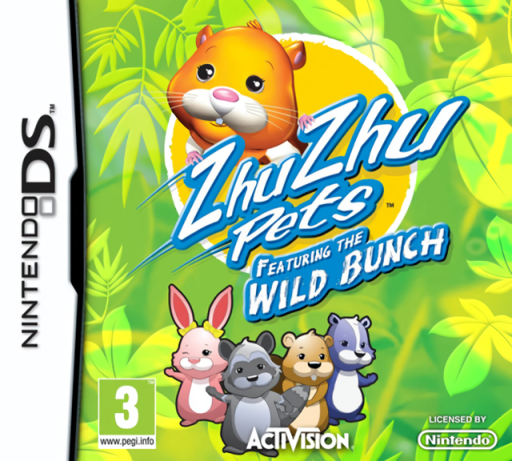 Download ZhuZhu Pets Featuring The Wild Bunch (Europe) (En,Fr,De,Es,It) (NDSi Enhanced) Nintendo DS ROM